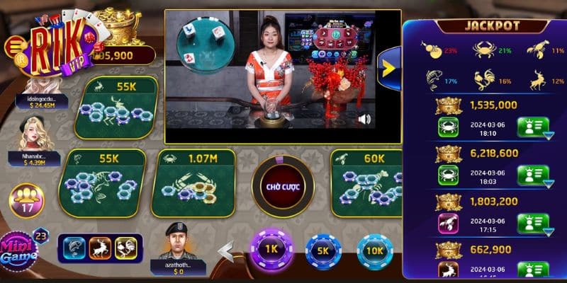 Tại sao nên chọn Bầu Cua Live Stream Rikvip để chơi?